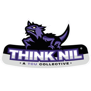 the icon of Think NIL TCU